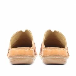 Pavers Leather Slip-On Clogs - CAY35017 / 322 038 Shoes