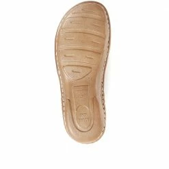 Pavers Leather Slip-On Clogs - CAY35017 / 322 038 Shoes