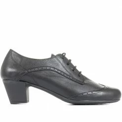 Pavers Comfortable Heeled Brogue Shoes - ESFA34007 / 321 948