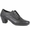 Pavers Comfortable Heeled Brogue Shoes - ESFA34007 / 321 948