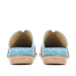 Pavers Leather Slip-On Clogs - CAY35017 / 322 038 Shoes