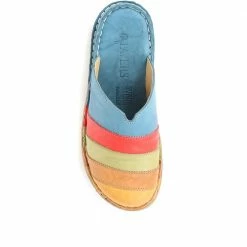 Pavers Leather Slip-On Clogs - CAY35017 / 322 038 Shoes