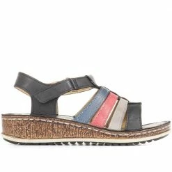 Pavers Leather Sandals - CAY33017 / 320 019