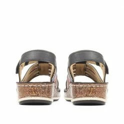 Pavers Leather Sandals - CAY33017 / 320 019