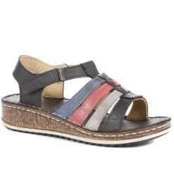 Pavers Leather Sandals - CAY33017 / 320 019