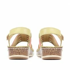 Pavers Leather Sandals - CAY33017 / 320 019