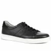 Pavers Wide Fit Leather Lace-Up Trainers - PARK35001 / 321 561
