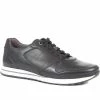 Pavers Wide Fit Leather Lace-Up Trainers - PARK35013 / 321 632